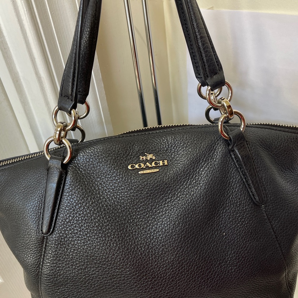 Coach Leather Bag EUC - Picture 4 of 14